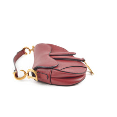 Christian Dior Mini Saddle Burgundy Christian Dior Mini Saddle Burgundy