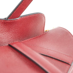 Christian Dior Mini Saddle Burgundy Christian Dior Mini Saddle Burgundy