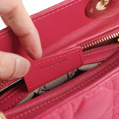 Christian Dior Medium Lady Dior Pink Christian Dior Medium Lady Dior Pink