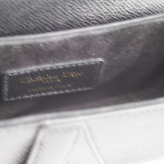 Christian Dior Mini Saddle Black Calfskin Christian Dior Mini Saddle Black Calfskin
