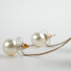 Chanel Pearl Drop Earrings Costume Jewellery Chanel Pearl Drop Earrings Costume Jewellery
