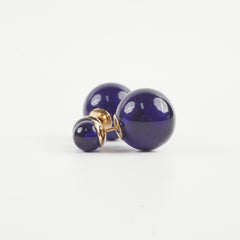 Christian Dior Tribal Earrings Blue Christian Dior Tribal Earrings Blue
