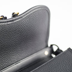 Christian Dior Men's Gallop Flap Messenger Bag Black Christian Dior Men's Gallop Flap Messenger Bag Black