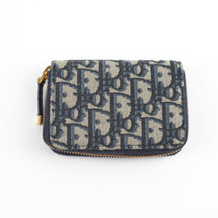 Christian Dior Small 30 Montaigne Voyageur Coin Purse Christian Dior Small 30 Montaigne Voyageur Coin Purse