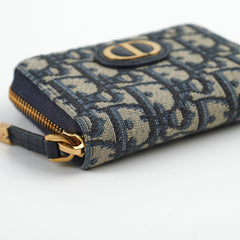 Christian Dior Small 30 Montaigne Voyageur Coin Purse Christian Dior Small 30 Montaigne Voyageur Coin Purse