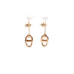 Hermes Farandole PM Rose Gold Earrings Hermes Farandole PM Rose Gold Earrings