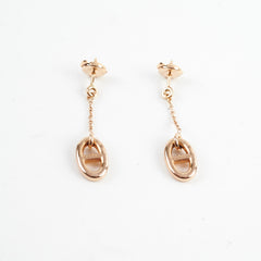 Hermes Farandole PM Rose Gold Earrings Hermes Farandole PM Rose Gold Earrings