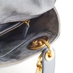 Christian Dior Mini Lady Dior Jardin d'Hiver Blue Christian Dior Mini Lady Dior Jardin d'Hiver Blue