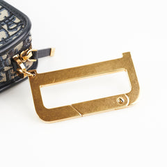 Christian Dior Oblique Navy Pouch Christian Dior Oblique Navy Pouch