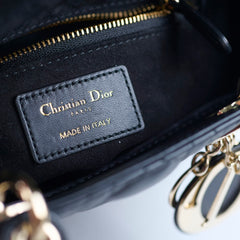 Christian Dior Small Lady Dior ABC Black Christian Dior Small Lady Dior ABC Black