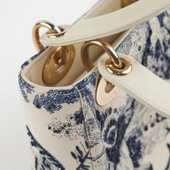 Christian Dior Mini Lady Dior Toile De Joy Christian Dior Mini Lady Dior Toile De Joy