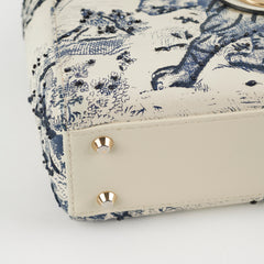 Christian Dior Mini Lady Dior Toile De Joy Christian Dior Mini Lady Dior Toile De Joy