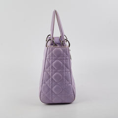 Christian Dior Medium Lady Dior Lambskin Lilac Christian Dior Medium Lady Dior Lambskin Lilac