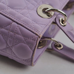Christian Dior Medium Lady Dior Lambskin Lilac Christian Dior Medium Lady Dior Lambskin Lilac