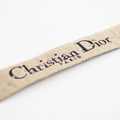 Christian Dior Oblique Navy Guitar Strap Christian Dior Oblique Navy Guitar Strap