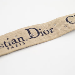 Christian Dior Oblique Navy Guitar Strap Christian Dior Oblique Navy Guitar Strap
