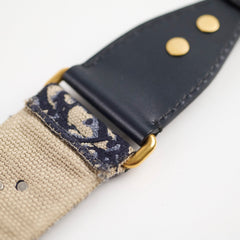Christian Dior Oblique Navy Guitar Strap Christian Dior Oblique Navy Guitar Strap