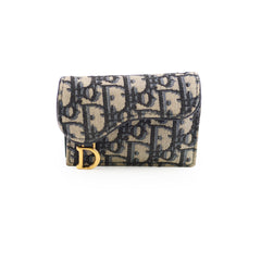 Christian Dior Saddle Oblique Cardholder Christian Dior Saddle Oblique Cardholder