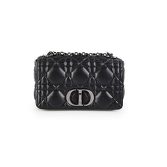 Christian Dior Macrocannage Caro Black Medium Christian Dior Macrocannage Caro Black Medium