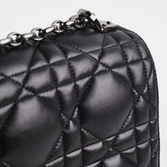 Christian Dior Macrocannage Caro Black Medium Christian Dior Macrocannage Caro Black Medium