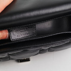 Christian Dior Macrocannage Caro Black Medium Christian Dior Macrocannage Caro Black Medium