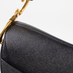 Christian Dior Medium Saddle Bag Black Christian Dior Medium Saddle Bag Black