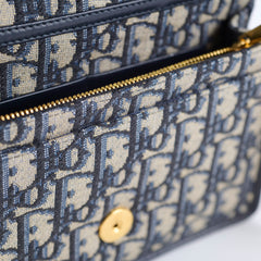 Christian Dior Montaigne Belt Bag with Chain Navy Christian Dior Montaigne Belt Bag with Chain Navy