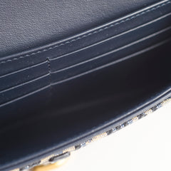 Christian Dior Saddle Pouch with Chain Christian Dior Saddle Pouch with Chain