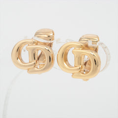 Dior CD Logo Gold Clip On Earrings Costume Jewellery Dior CD Logo Gold Clip On Earrings Costume Jewellery