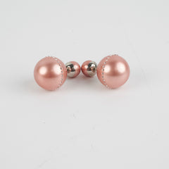 Christian Dior Pink Pearl Earrings Christian Dior Pink Pearl Earrings