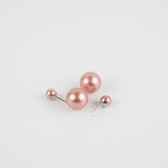 Christian Dior Pink Pearl Earrings Christian Dior Pink Pearl Earrings