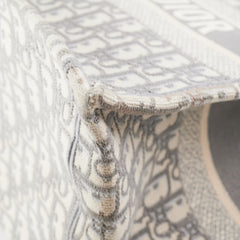 Christian Dior Medium Book Tote Oblique Grey Christian Dior Medium Book Tote Oblique Grey