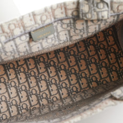 Christian Dior Medium Book Tote Oblique Grey Christian Dior Medium Book Tote Oblique Grey