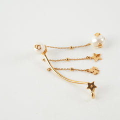 Dior Pearl Gold Earcuffs Dior Pearl Gold Earcuffs