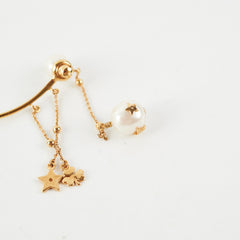Dior Pearl Gold Earcuffs Dior Pearl Gold Earcuffs
