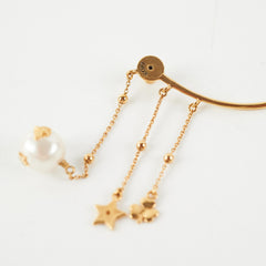 Dior Pearl Gold Earcuffs Dior Pearl Gold Earcuffs