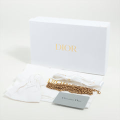 Christian Dior Saddle Leather Chain Wallet Black Christian Dior Saddle Leather Chain Wallet Black