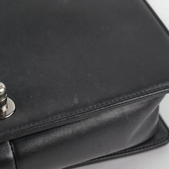 Chanel Old Medium Boy Black Lambskin