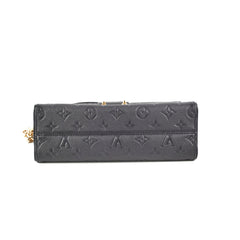 Louis Vuitton Saint Sulpice Empreinte Monogram Bag Black