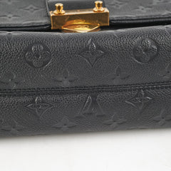 Louis Vuitton Saint Sulpice Empreinte Monogram Bag Black