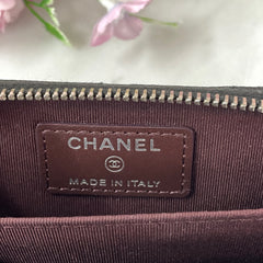 Chanel Zipped Coin Purse Caviar Black