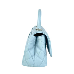 Chanel Mini Coco Handle Light Blue