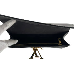Louis Vuitton Louise Clutch Black