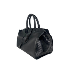 Saint Laurent Small Cabas Bag Black