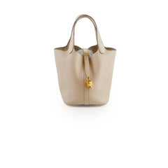 Hermès Picotin 18 Craie K Stamp