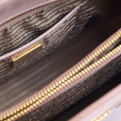 Prada Parabole Saffiano Tote Dusty Pink