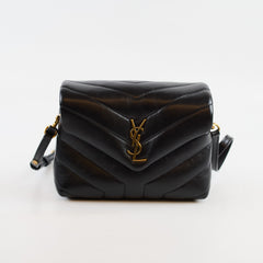Saint Laurent Toy/Mini Loulou Bag Black