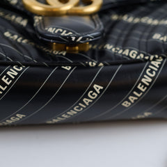 Gucci x Balenciaga The Hacker Project Small GG Marmont Matelasse Bag Black