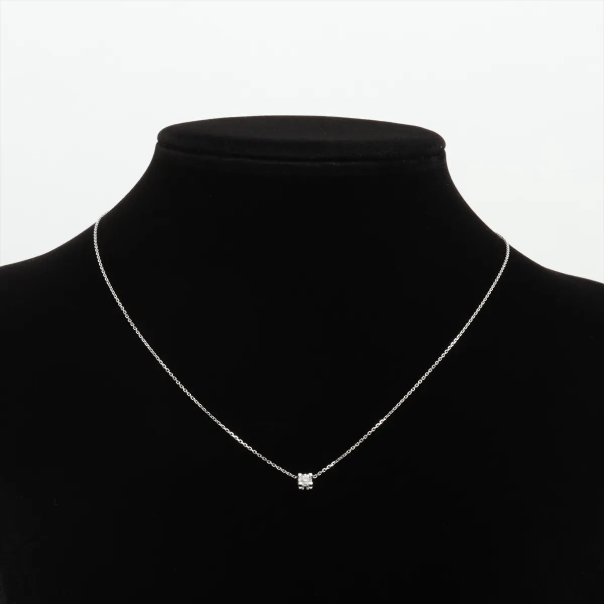 34601 Cartier C de Cartier Diamond White Gold Necklace photo 5