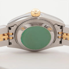 34611 Rolex 26mm Datejust Two Toned Grey Face Watch photo 6